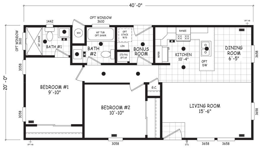 Brooks Double Wide 