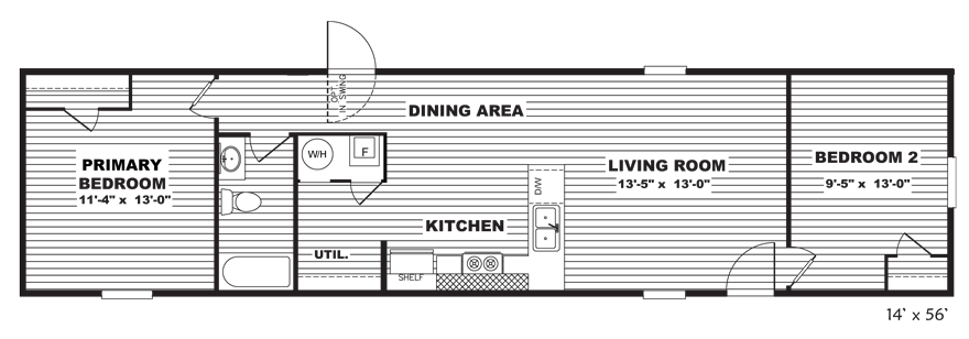 Clayton Mobile Home Floor Plans Single Wides Viewfloor co