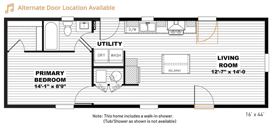 Ivins 16 X 44 660 Sqft Mobile Home